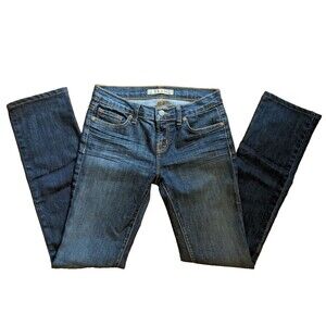 EUC J Brand Women's Denim Jeans 26 x 31 Cigarette Straight Leg Low Rise Stretch